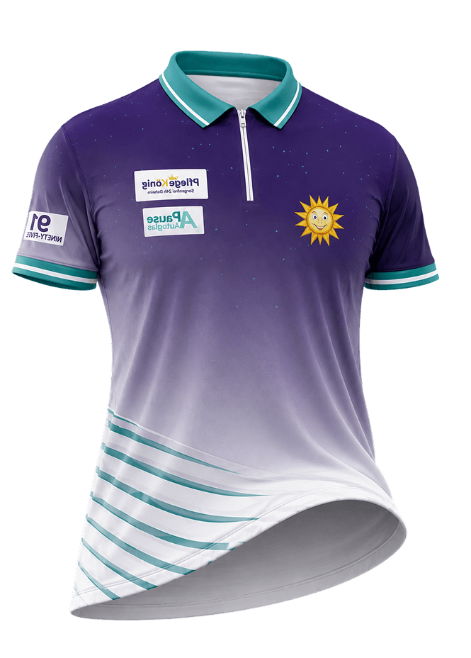 Purple Gradient Polo